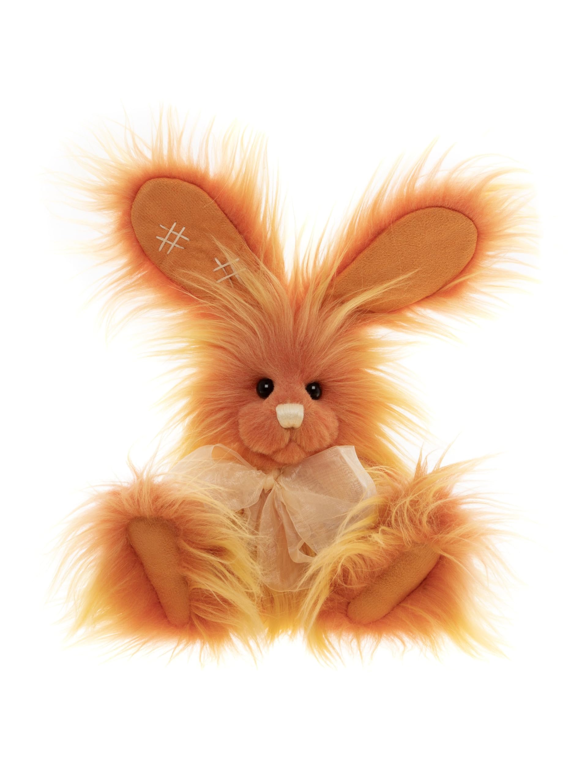Charlie Bears Butternut Plush Bright Bunny Rabbit Collectable or Gift, Orange