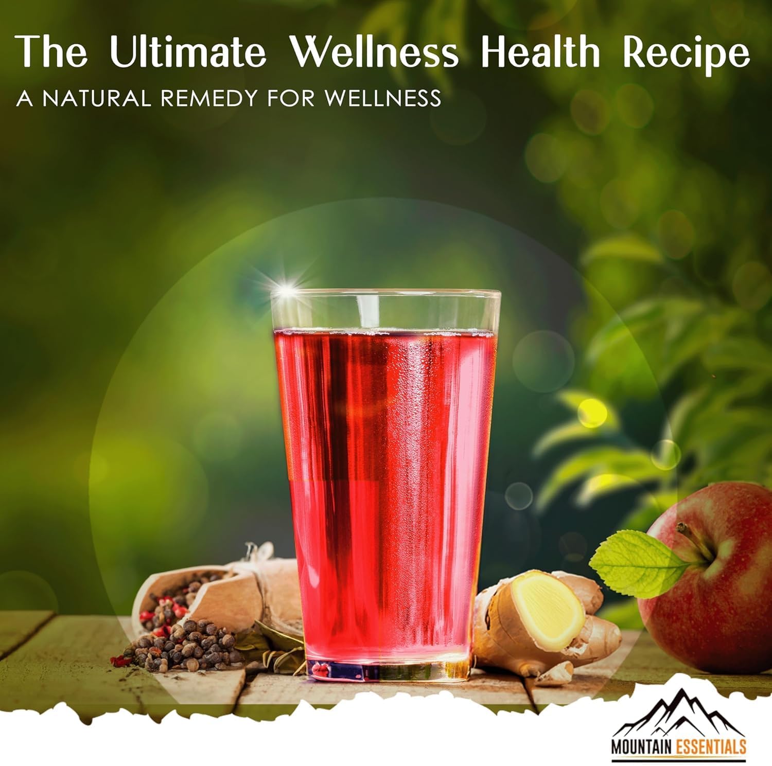 MOUNTAIN ESSENTIALS Natural Wellness Recipe Apple Cider Pack of 2