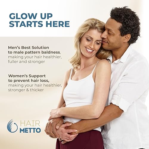 Miniatura 7 de HAIRMETTO extracto de palmito tópico (elimina el CO2/85-95 % de ácidos grasos), semilla de calabaza para el cuero cabelludo para tratamiento de la