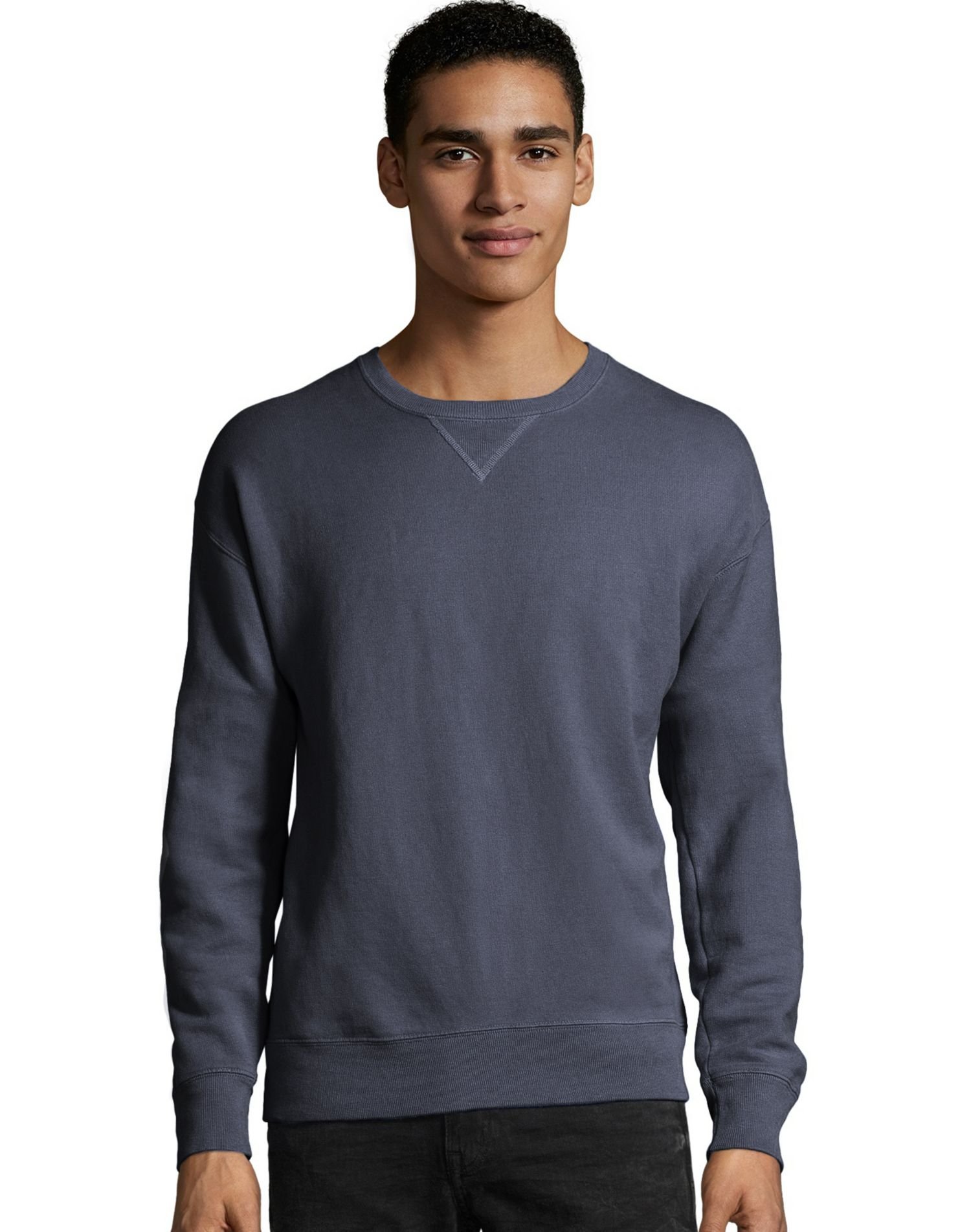 Garment-Dyed Crewneck Sweatshirt by ComfortWash by Hanes