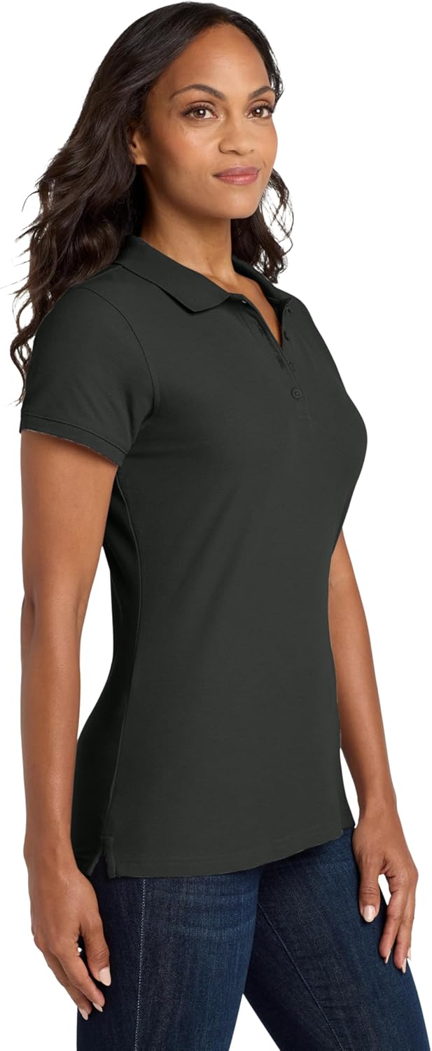 Port Authority Ladies Core Classic Pique Polo Shirt - Image 2