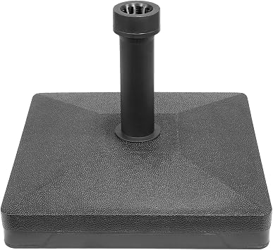 Barton Patio Umbrella Base 35lbs Capacity Fillable Plastic Pole Holder Outdoor Patio Lawn Garden Beach Poolside