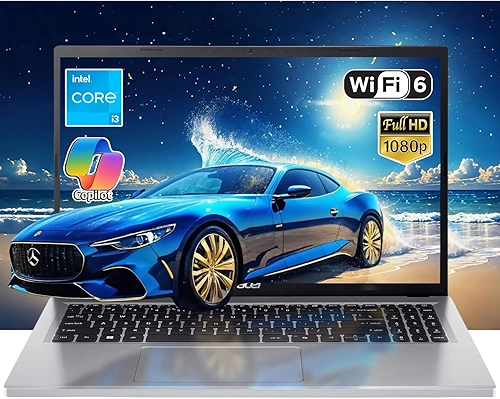 acer Laptop Aspire Go 15, IPS Full HD de 15,6 polegadas, processador Intel Core 3 N355, 16 GB de RAM, SSD de 384 GB, Windows 11 com IA Copilot, bateria de longa duração, leve, negócios para estudantes