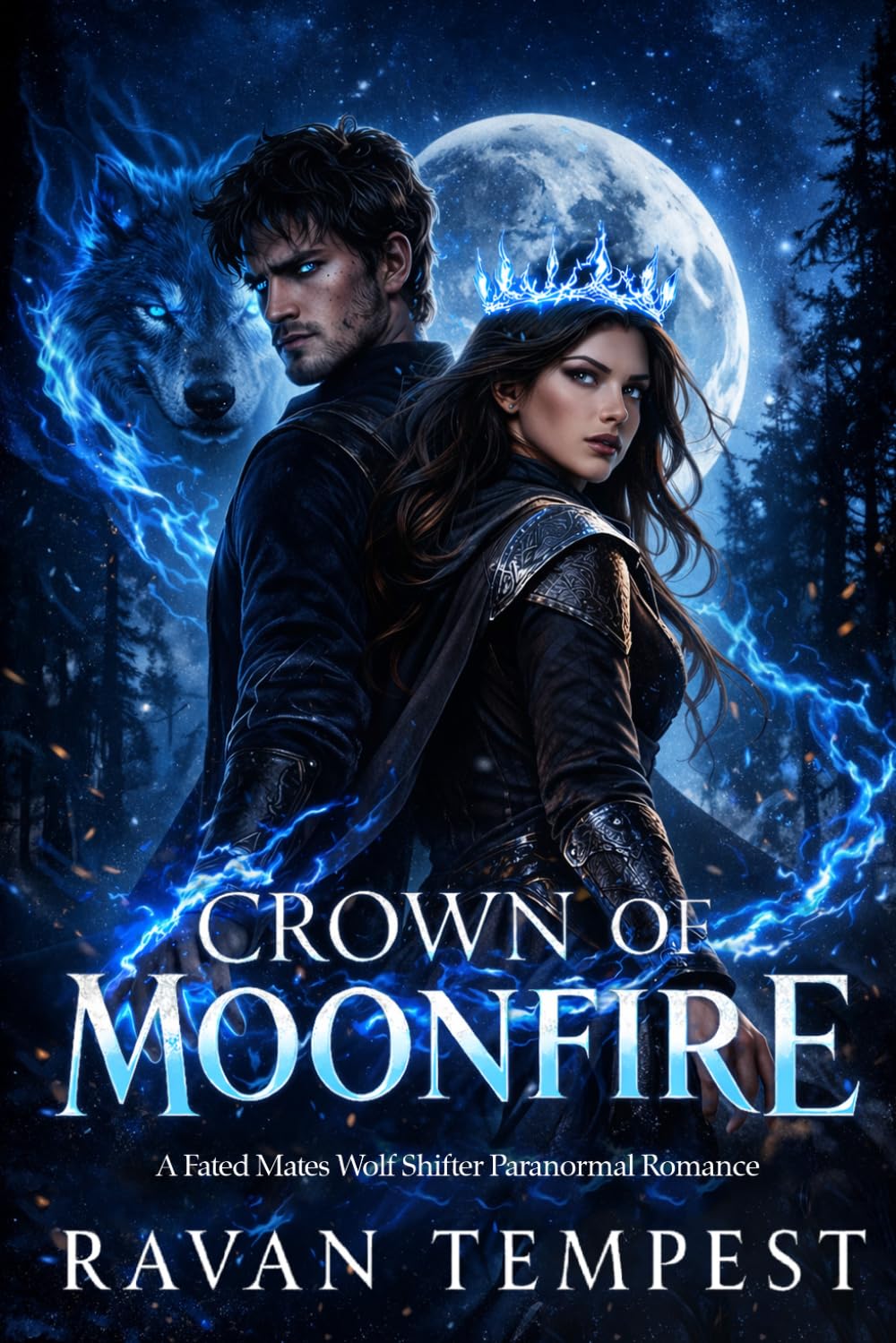 Crown of Moonfire: A Fated Mates Wolf Shifter Paranormal Romance (Moonfire Legacy)