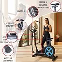 Kobo Elliptical Cross Trainer for Home with 7 Kg Flywheel | Full Body Cardio Workout Machine | Adjustable Resistance | LCD Display | Max User Weight 130 Kg | Silent Belt Drive (EB-1) gallery image