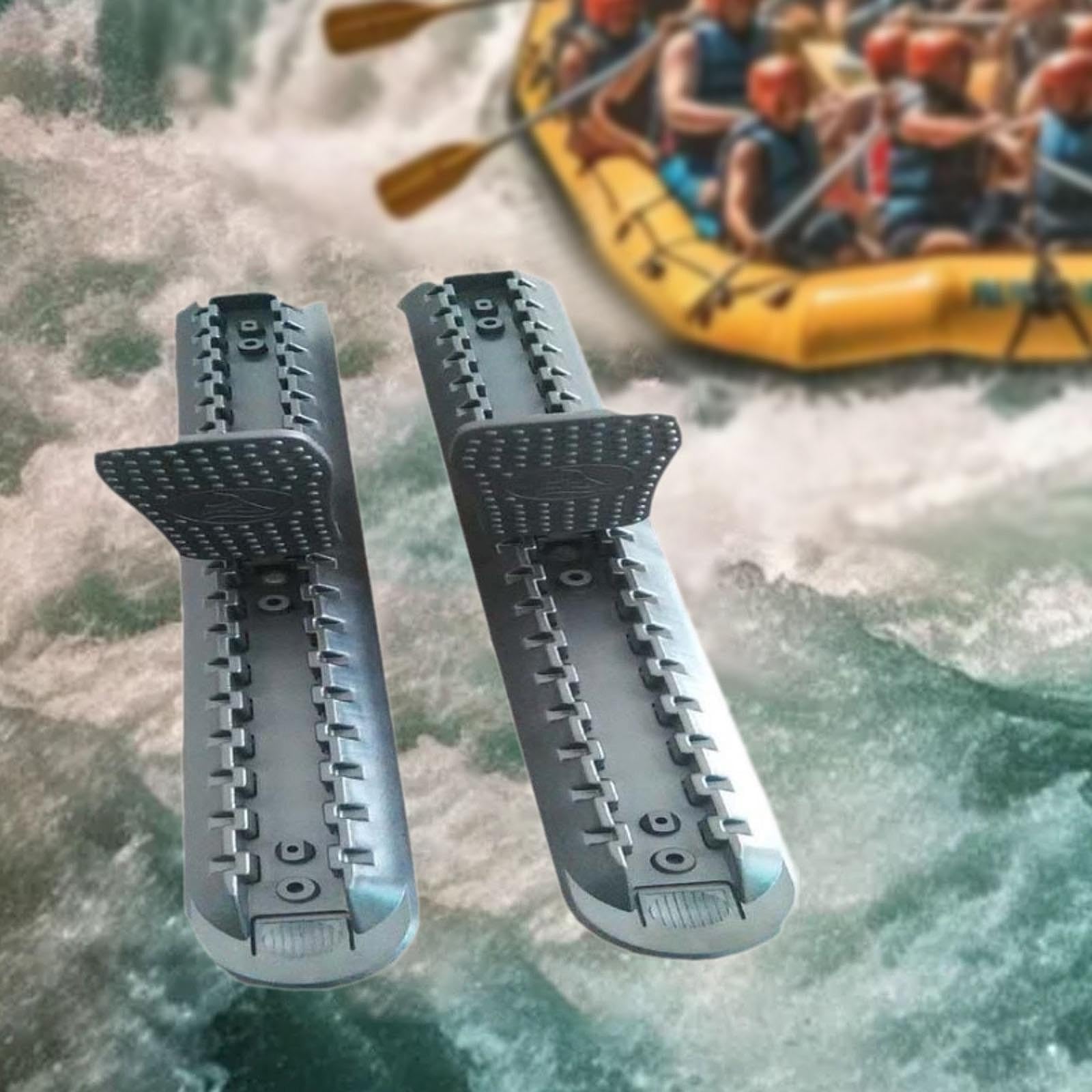 1 Par de Reposapiés para Kayak, Accesorios Ligeros Y