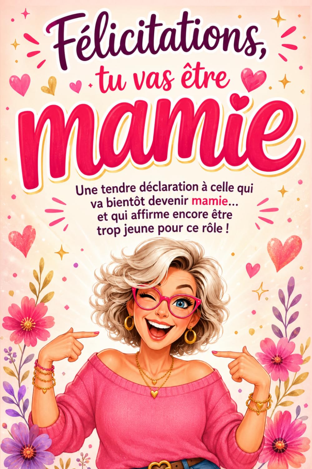 Félicitations, tu vas être mamie Le livre cadeau tendre et émouvant pour annoncer une grossesse à une future grand-mère: Le livre cadeau tendre et ... et garder un précieux souvenir de l’arrivé