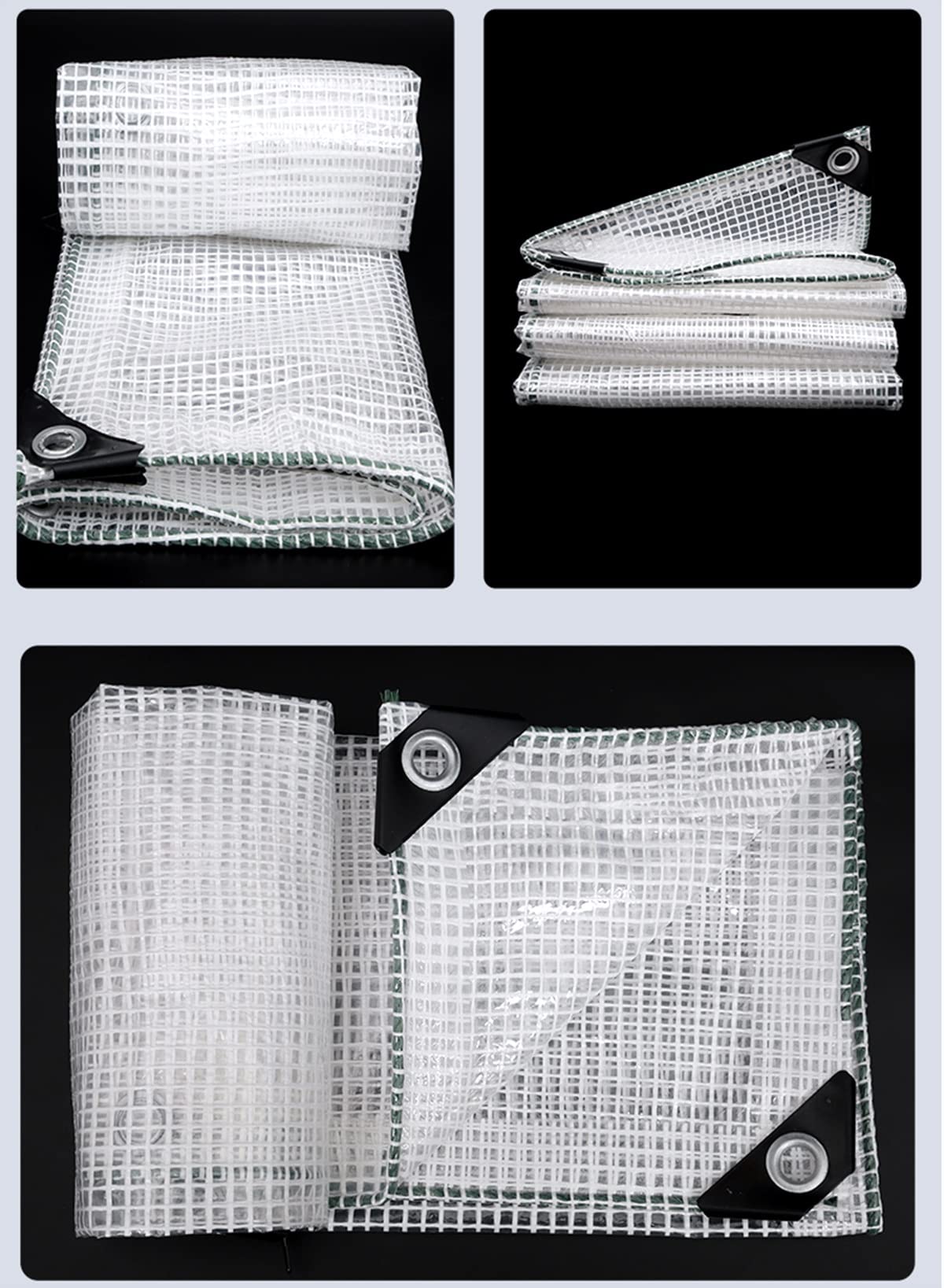 Amazon.co.jp: PE透明糸入りシート 屋外 防水シート 防水日焼け止め