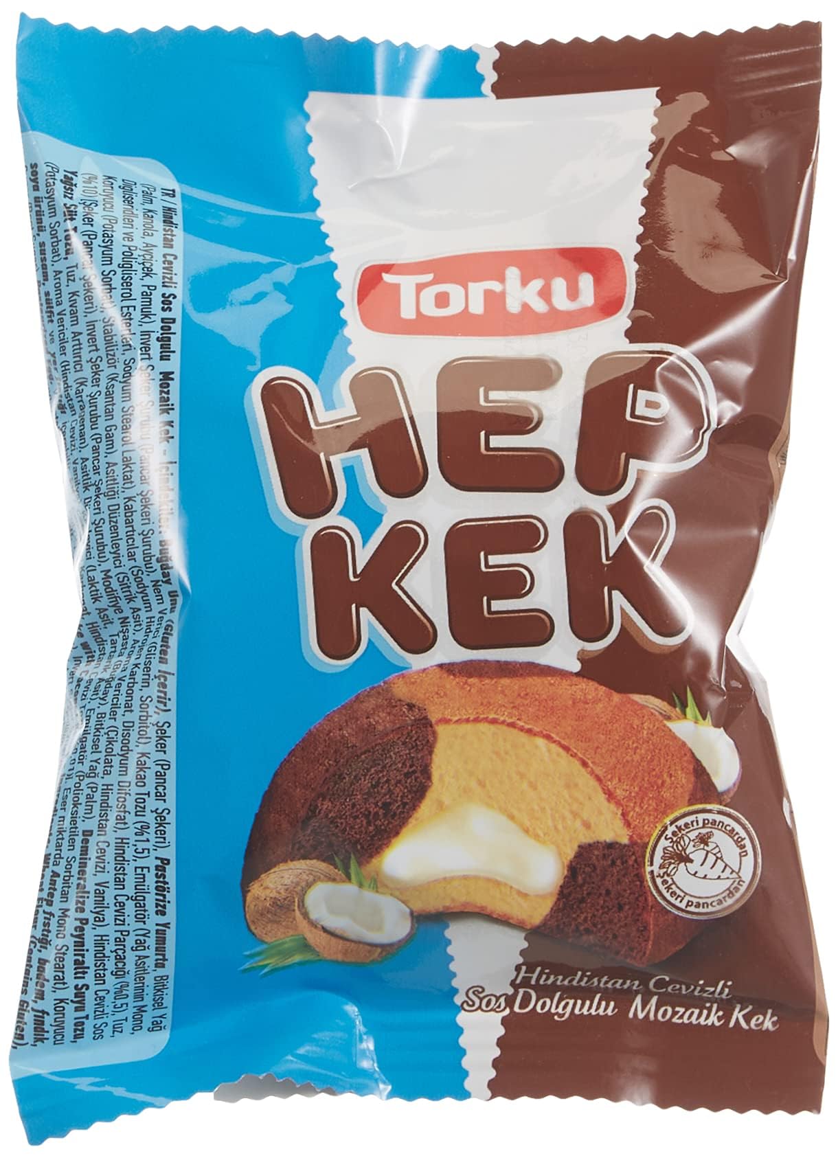Torku Hepkek Hindistan Cevizli Soslu Mozaik Kek 45 Gr