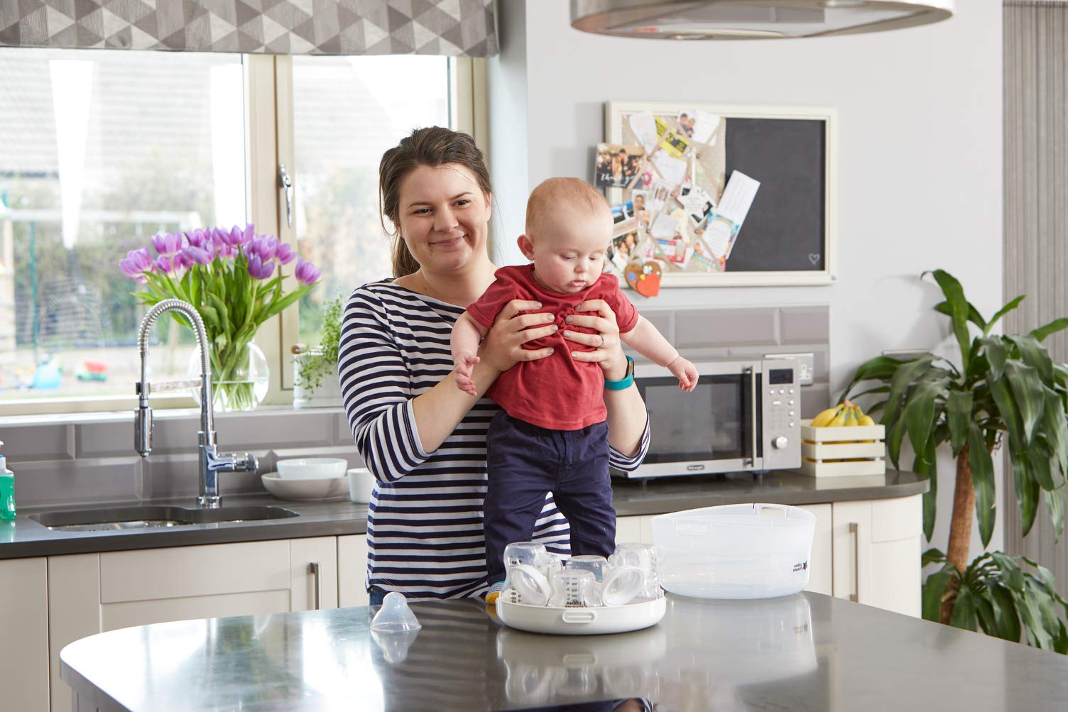 Tommee Tippee Closer to Nature - Esterilizador de vapor eléctrico