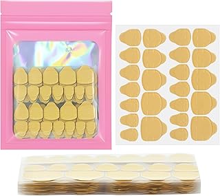 SINOKAME 10 Sheet Super Stick Nail Adhesive Tabs for Kids, Non-toxic Nail Glue Sticky Tabs,240 Pcs Children Press on Nails Stickers Non-damaging Up to 14 Days Wear