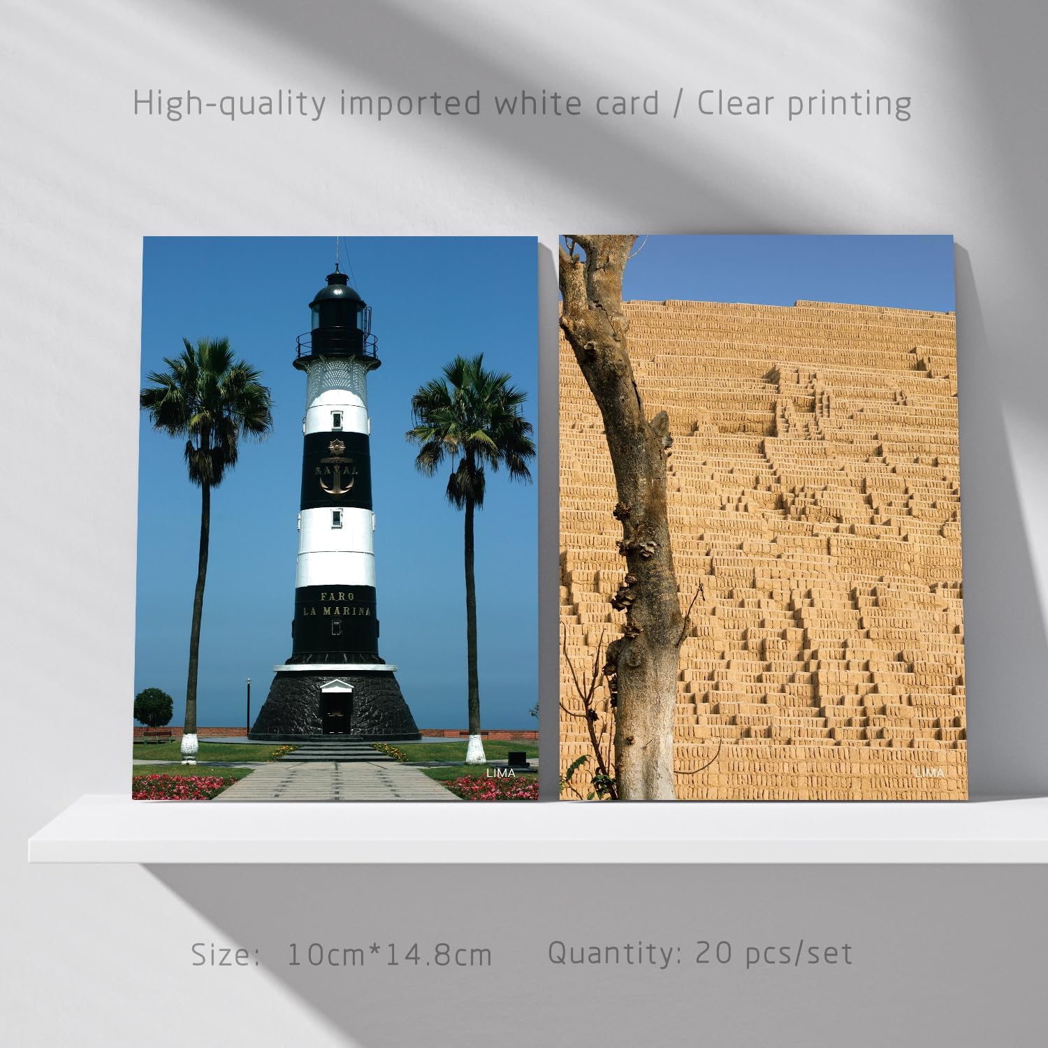 xtvinvm リマ ペルー南米旅行ポストカード 世界中から送るポストカード ヴィンテージポストカード ビジネス/クリスマス/ホリデ