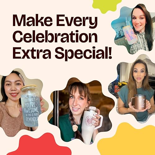 Miniatura 9 de KLUBI Vaso de regalo de cumpleaños para mamá, taza de viaje de 20 onzas para café, idea de regalo para el día de la madre para la mejor madre, día