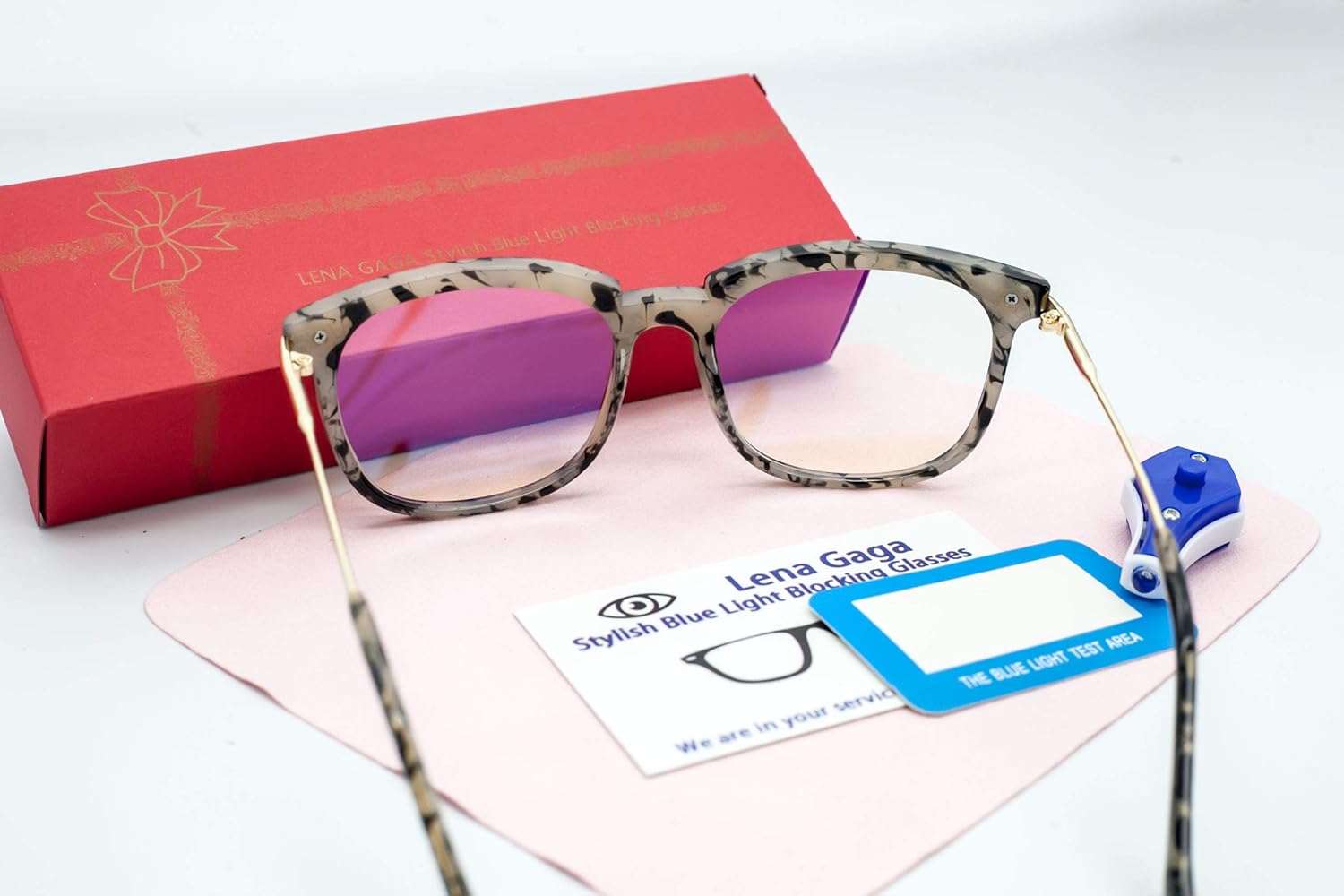 Buy lena gaga blue light glasses Outlet