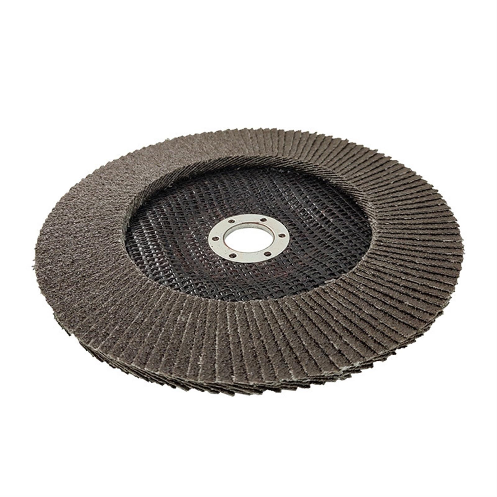 10 dischi lamellari, 7 dischi abrasivi lamellari for smerigliatrice angolare da 7/8 pollici, grana 80, mola premium in zirconio for acciaio inossidabile, metallo