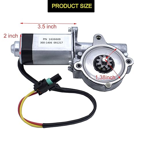 Miniatura 3 de MOCW 300-1406 Reemplazo del motor de entrada de RV apto para vehículos de autocaravana y vehículos de transporte de repuesto OE 369506 1820124