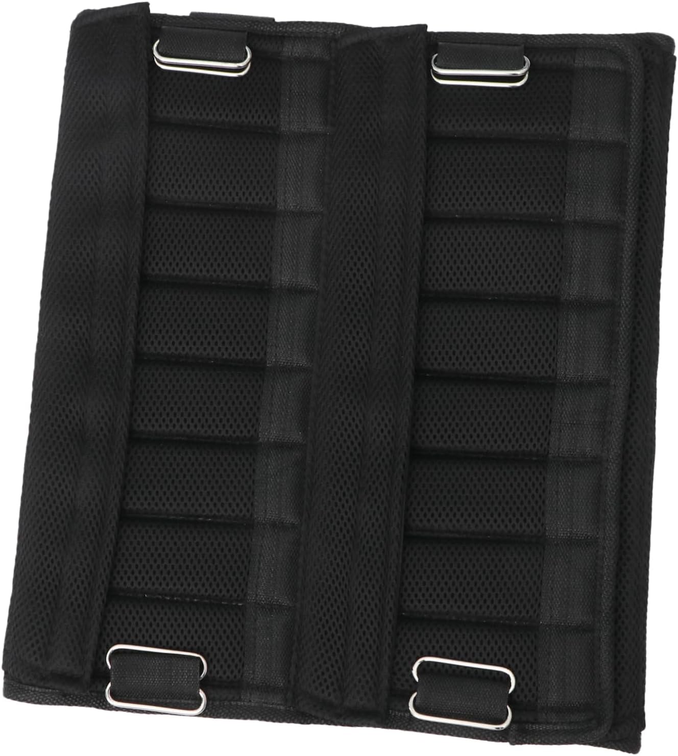 KICHOUSE Adjustable Sports Weighted for Fitness Training Black Weight Bearing for Running Jogging Core Exercises Supports Up to Weight Not