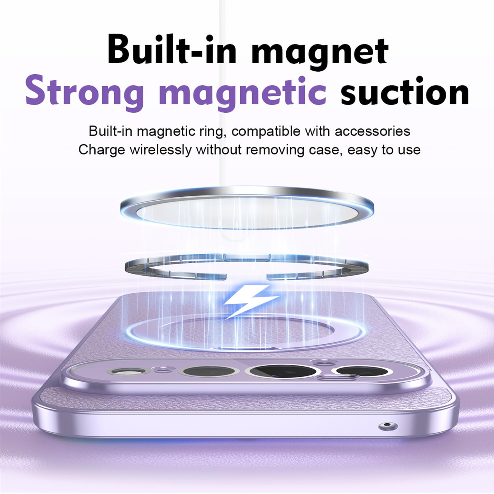 Smukłe etui na Google Pixel 11ProXL/11 Pro/11, magnetyczny