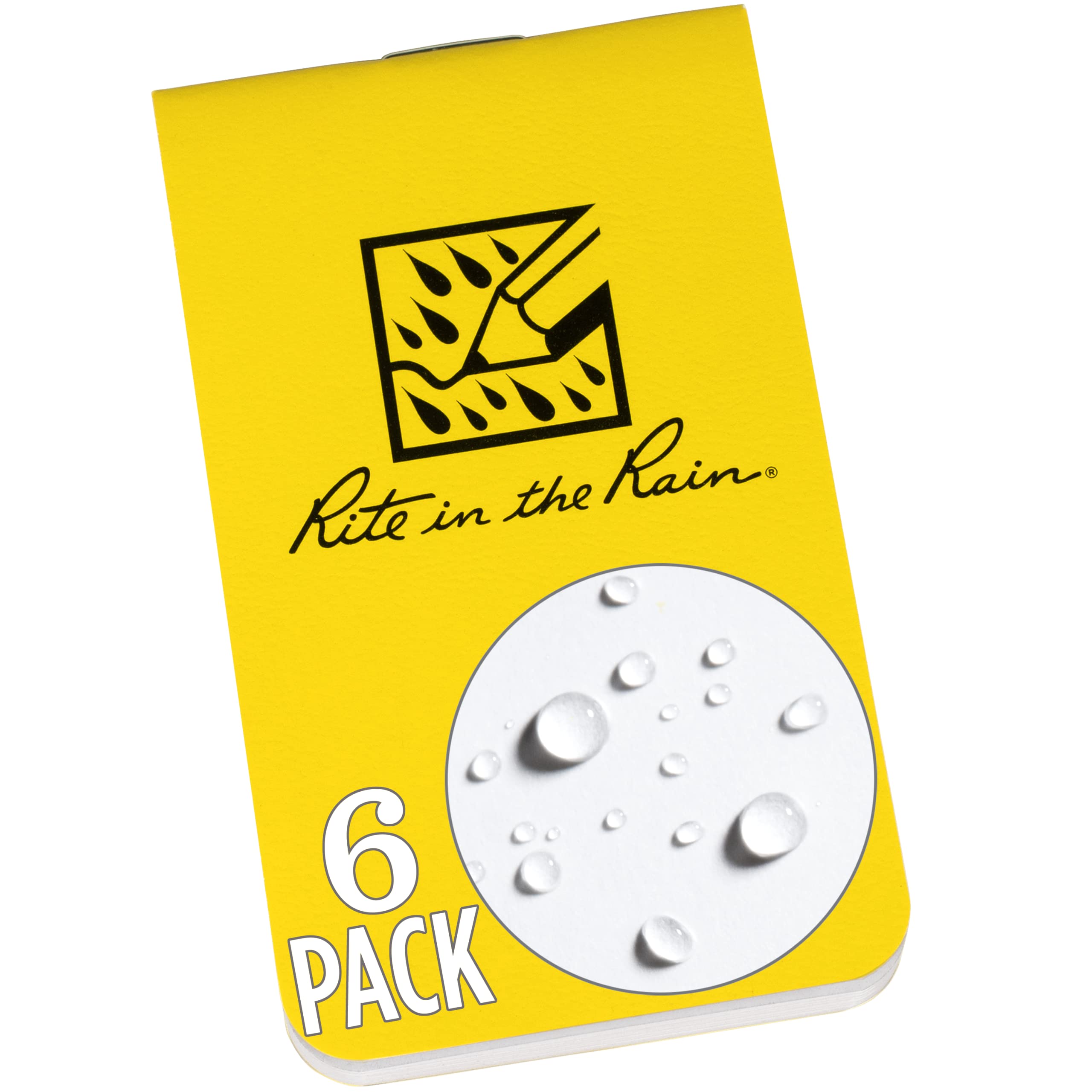Carnet de notes anti-pluie Rite in the Rain OTG371L pour écrire sous l'eau sans bavure