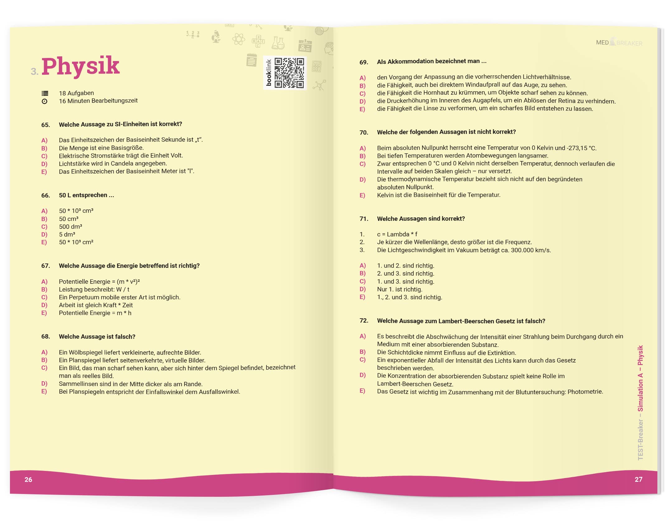 MedAT VIER Testsimulationen inkl. MedAT-H- und MedAT-Z-LIVE-Simulation, Medizin-Aufnahmetest |: TEST-Breaker | MedAT 2025/2026 (4 Test-Aufgaben-Sets) (MEDBREAKER | MedAT-Bücher-Vorbereitung)