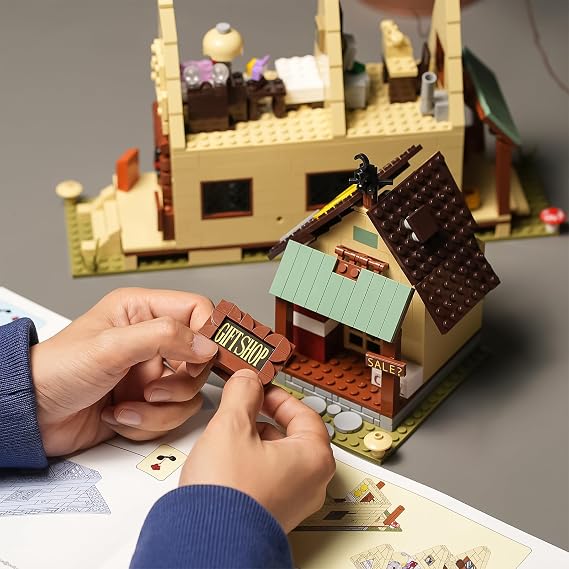 Gravity House Building Sets,Mystery Falls Building Toys Compatible with Lego for Adults,Birthday Gifts for Kids 1030pcs