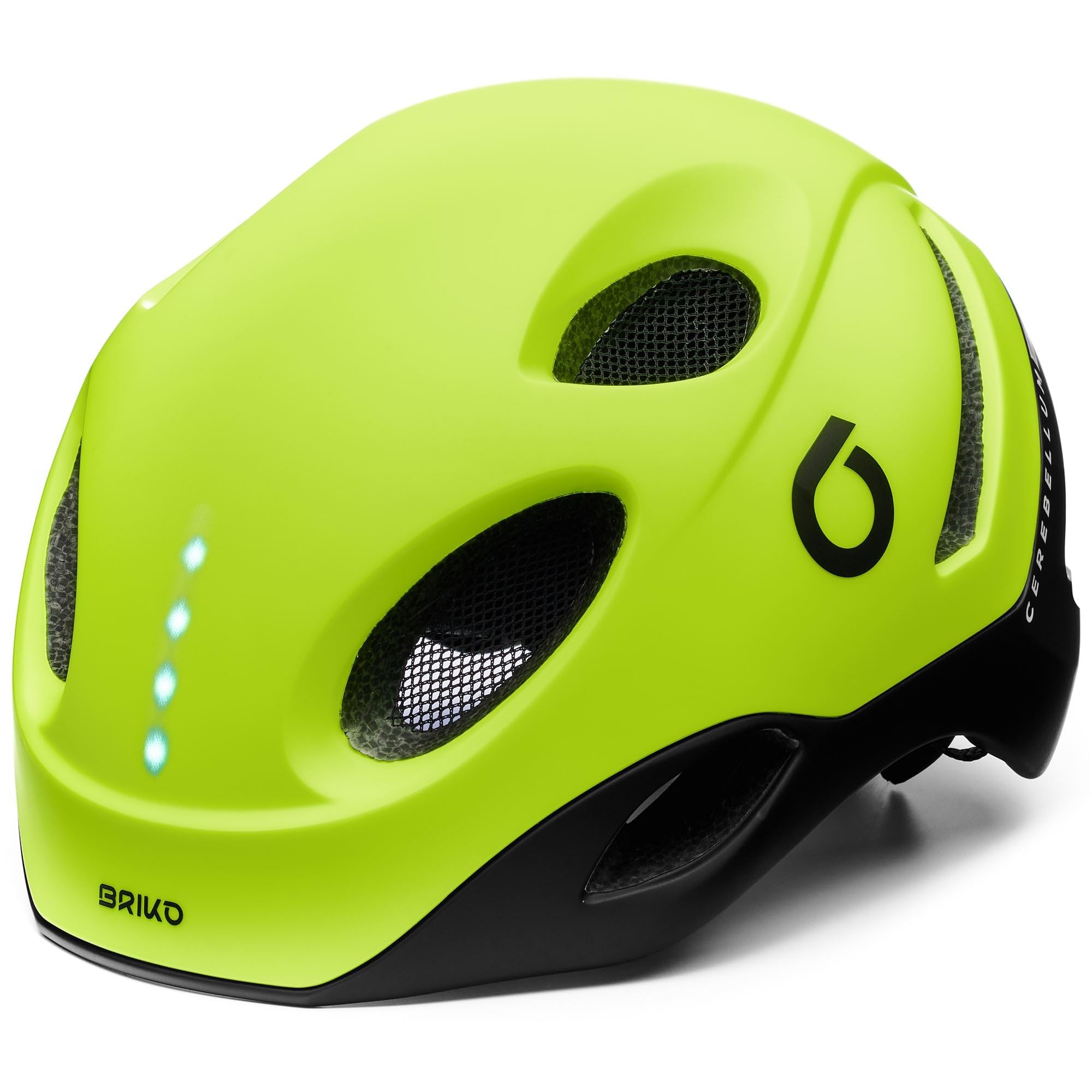 Briko E - One Led Visor Speed Pedelec Helm Groen