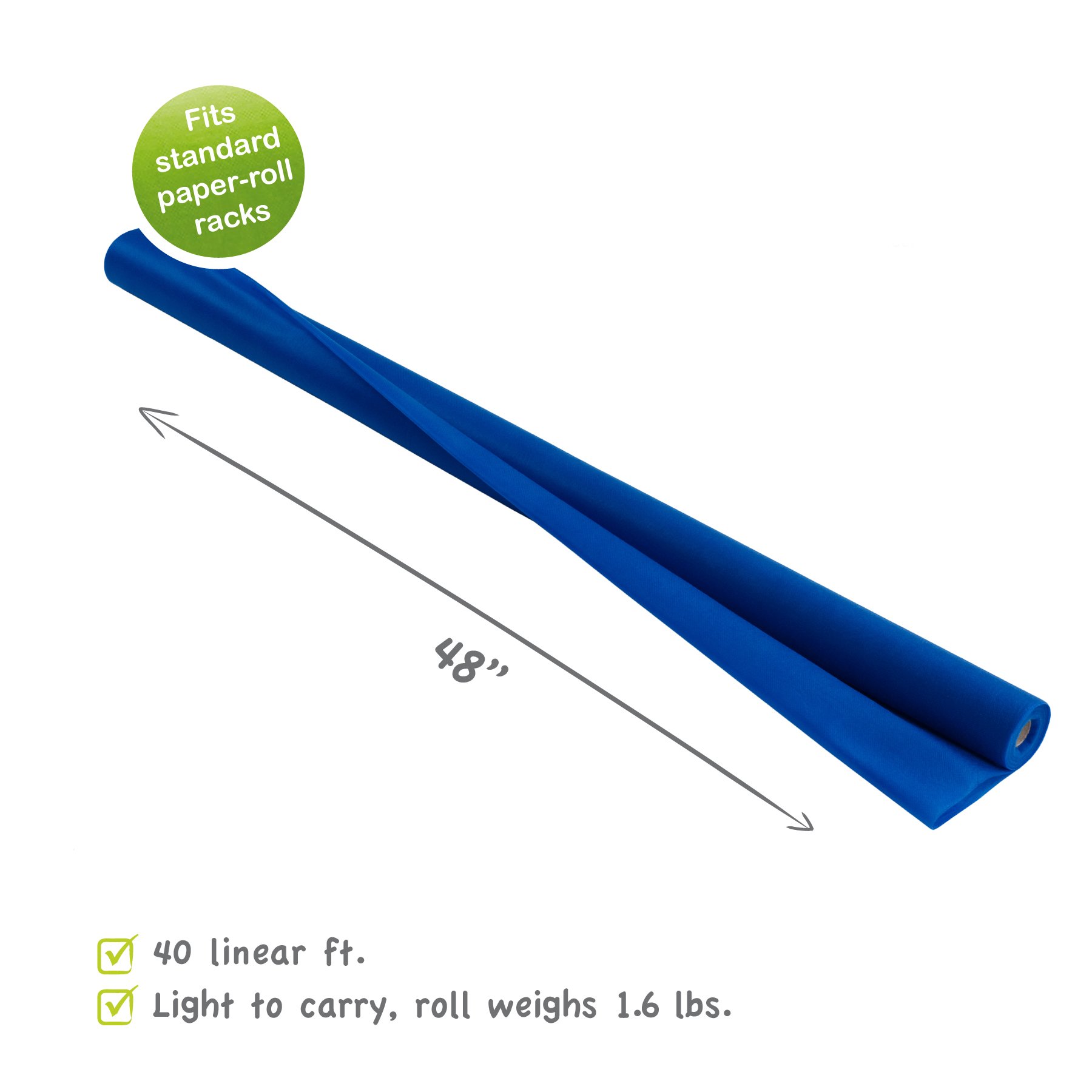 Smart-Fab Art & Decoration Fabric, Dark Blue 48" x 40' (Pack of 2) - Image 2