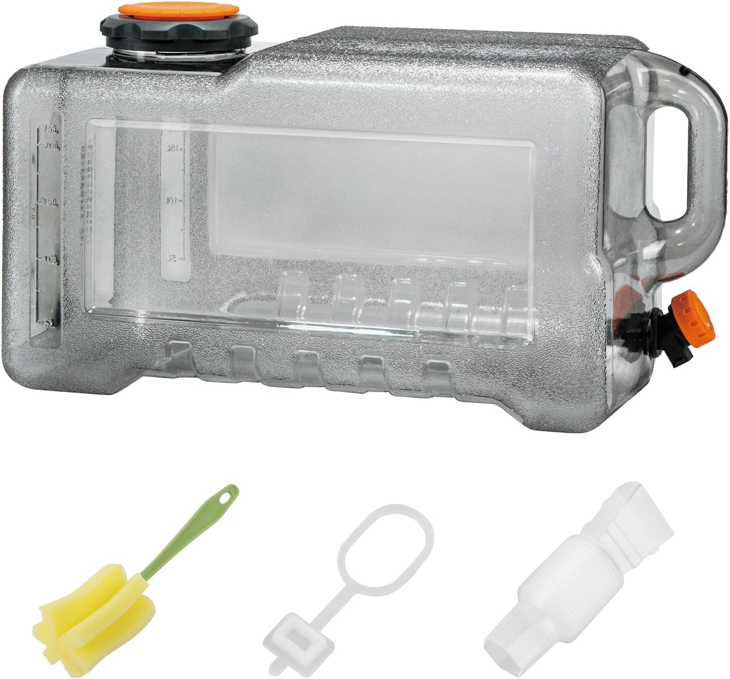 5.5 Gallon Camping Water Container with Spigot, No Leakage Water Jug with Convenient Handle, Portable Camping Bucket for Car, Outdoor Hiking, Picnic, Emergency Storage