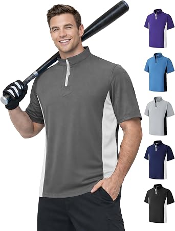 Mens Cage Jacket Baseball Windbreaker Lightweight Batting Practice Pullover for Training Water-Resistant Jacket