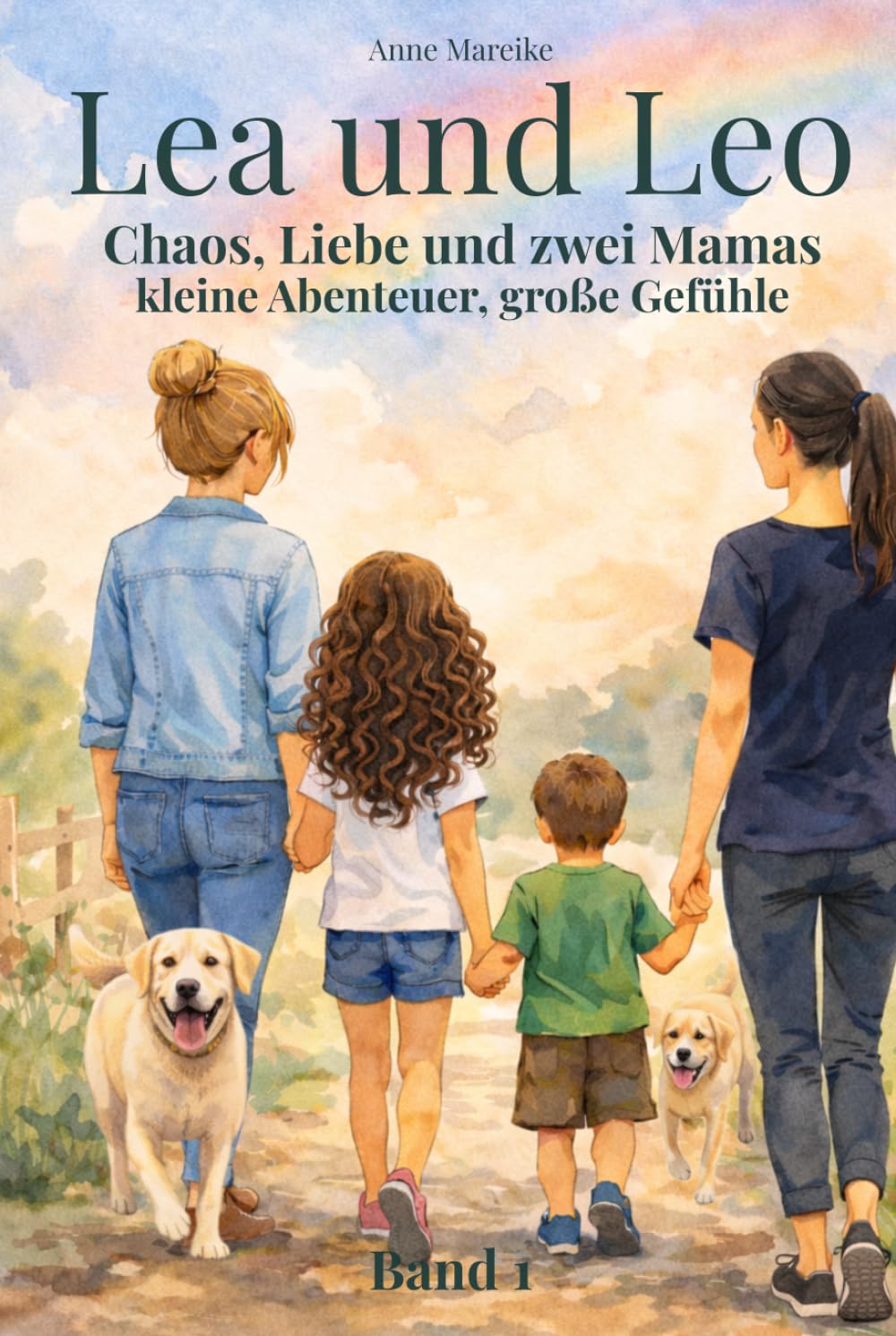 Lea & Leo – Chaos, Liebe und zwei Mamas: Kinderbuch über Geschwister, Gefühle und eine Regenbogenfamilie | Band 1: warmherzige Geschichten für Kinder ... über Mut, Zusammenhalt und komische Fragen