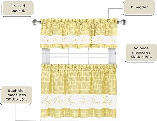 Vista 17 de Achim Home Furnishings - Cortina anti-fatiga ANFTMGBC12, color gris