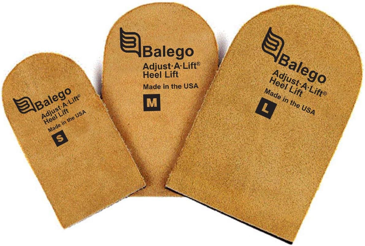 Balego Adjustable Heel Lift, Medium (Pack of 4)