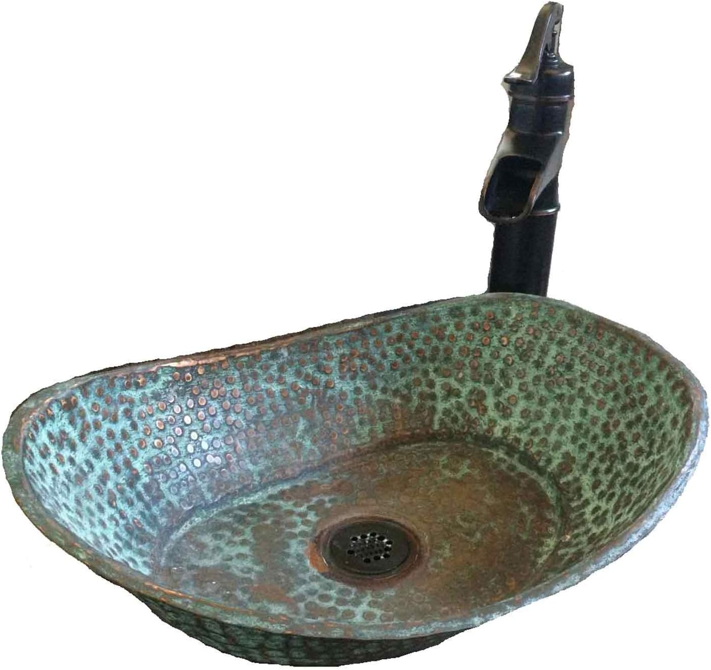 Antique Style Copper Harbor Vanity Sink