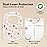 8-Pack Organic Baby Bibs for Boys, Girls - Soft Cotton Drooling and Teething Bibs for Baby Girl & Boy, Extra Absorbent, Easy to Clean & Put On for Toddler, Newborn, Infant 0-24 Months (Prism)