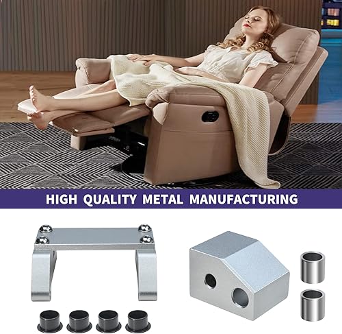 Miniatura 5 de Vanshly Palanca de accionamiento de metal y soporte de horquilla reclinables para La Z BoyLazyBoy, se adapta a todos los reclinables eléctricos