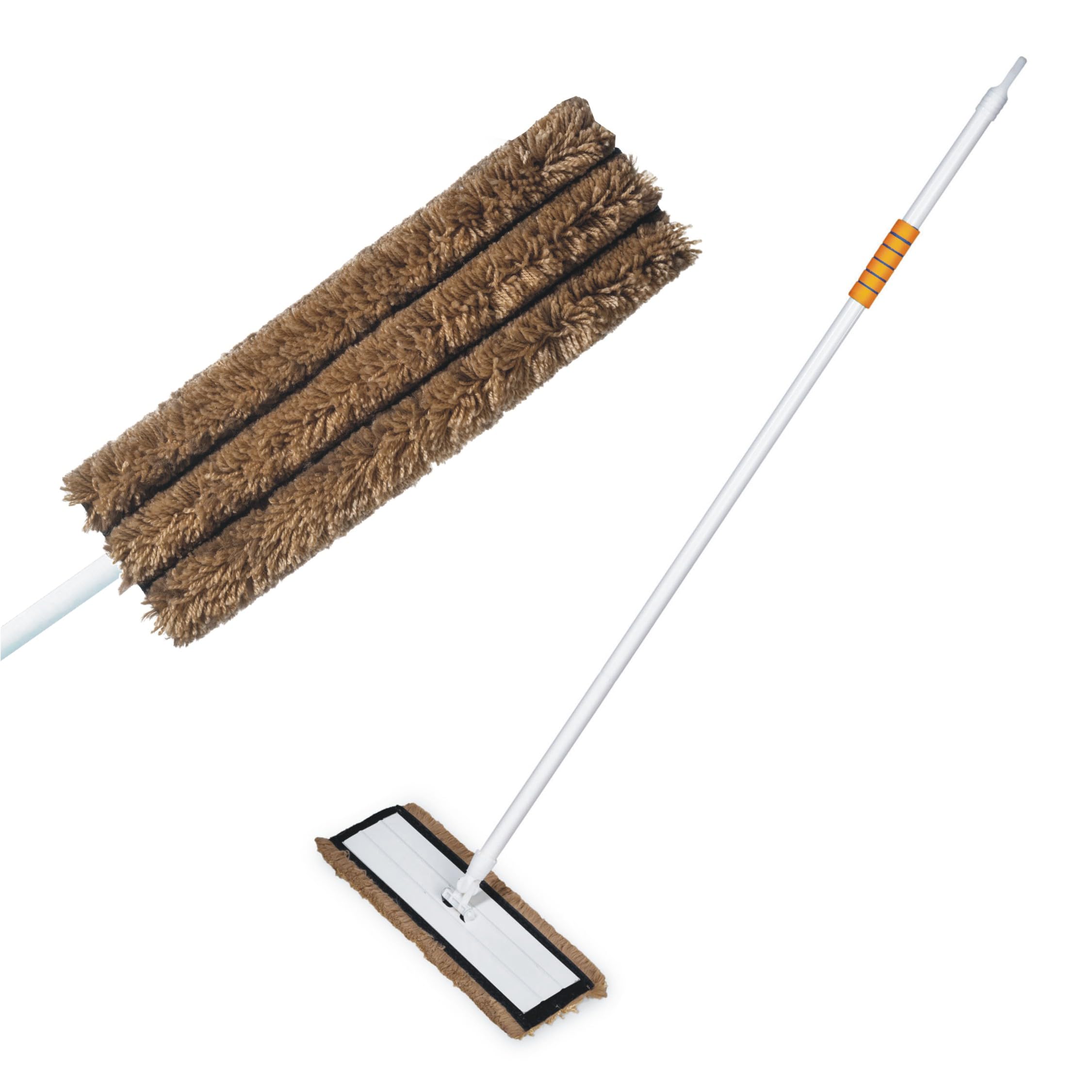 Vimal Bhuhari - Brown Microfiber Dust Controller Floor Broom (B07NYD59L2) Amazon Price History, Amazon Price Tracker