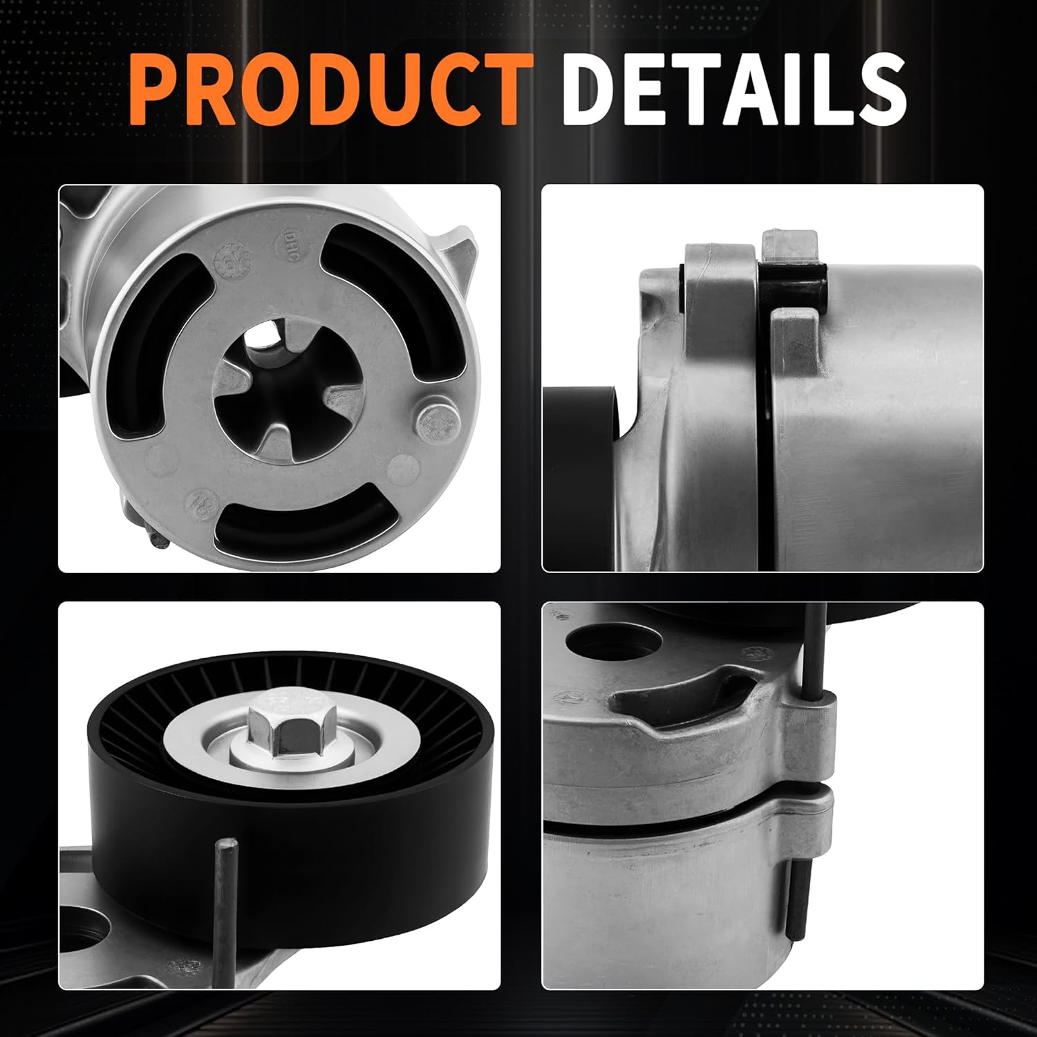 Belt Tensioner Assembly Compatible with Subaru Outback 2013-2019, Forester 2011-2018, Crosstrek 2016-2017, WRX 2015-2020, Replaces 39359, 23769AA040, 23769AA05A