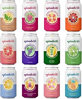 Sparkling Water, Ultimate Variety Pack – 12-Flavor – Made with Real Squeezed Fruit, 12 Fl Oz Cans, Pack of 12