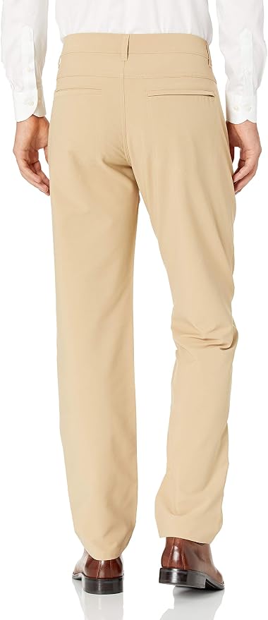 Cutter & Buck Men's Voyager Chino Pants - Stretch Cotton Blend, Garment Washed, Slant Pockets - View #4
