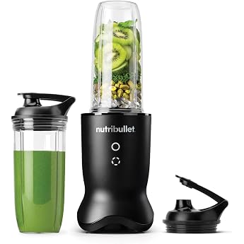nutribullet Ultra NB1206MB Mixer with Tritan Container, Stainless Steel Grinding Blades, Electric Smoothie Blender, 900 ml