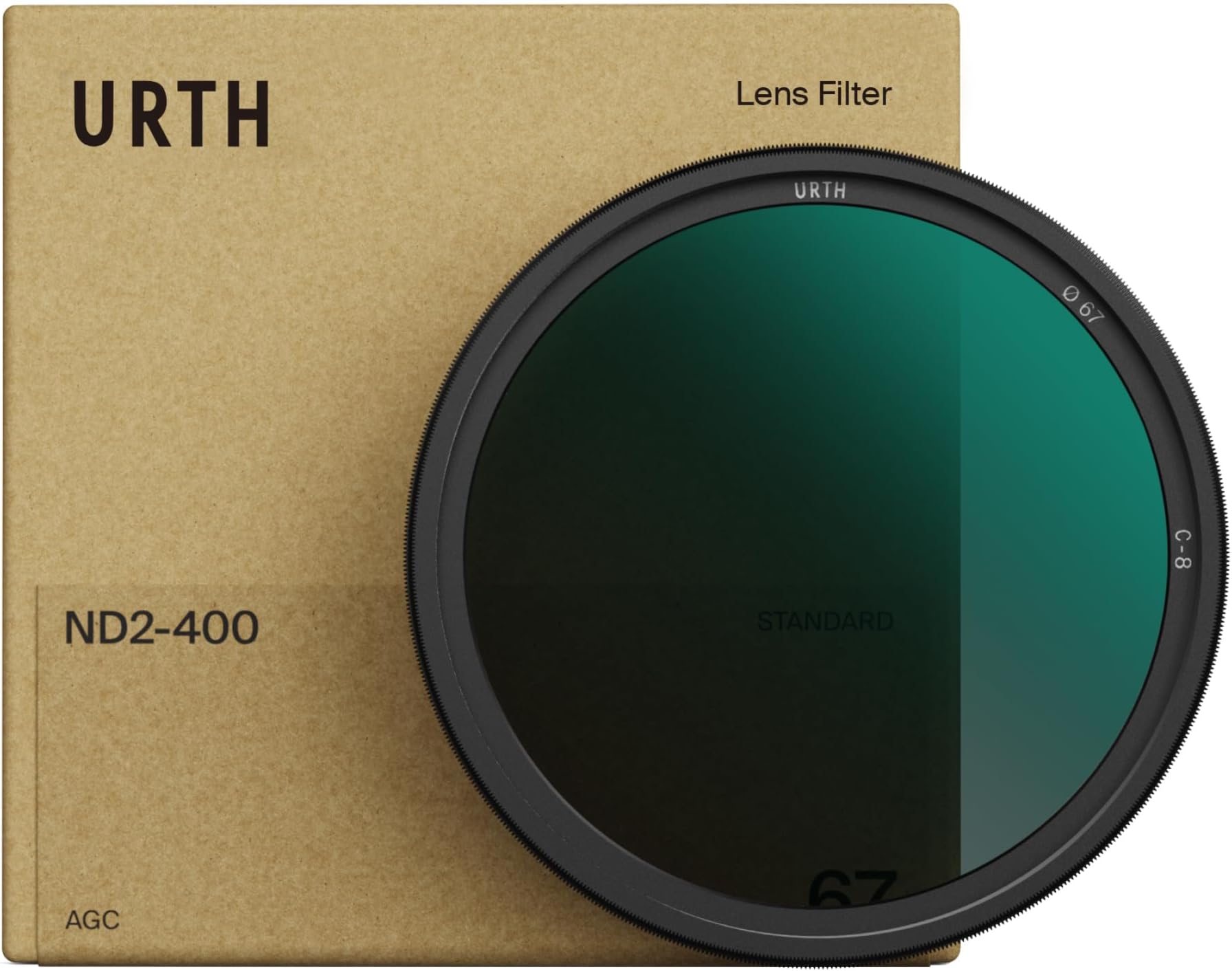 Urth 37mm ND2-400 Variable ND Lens Filter - 1-8.6 Stop Range, Ultra-Slim 20-Layer Nano-Coated Neutral Density Filter for Cameras