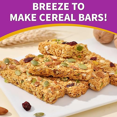 Miniatura 5 de Moldes de barra de granola de silicona de 12 cavidades, 2 moldes de barra de caramelo, molde rectangular de barra de proteínas para hornear barra de