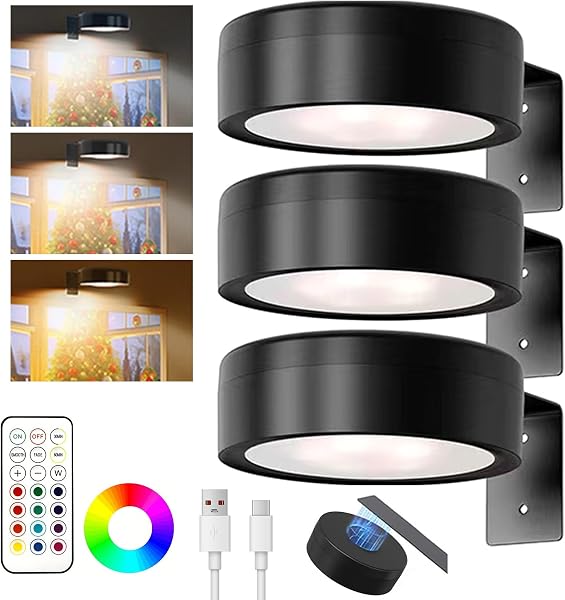 Luces LED Magnéticas Inalámbricas Recargables