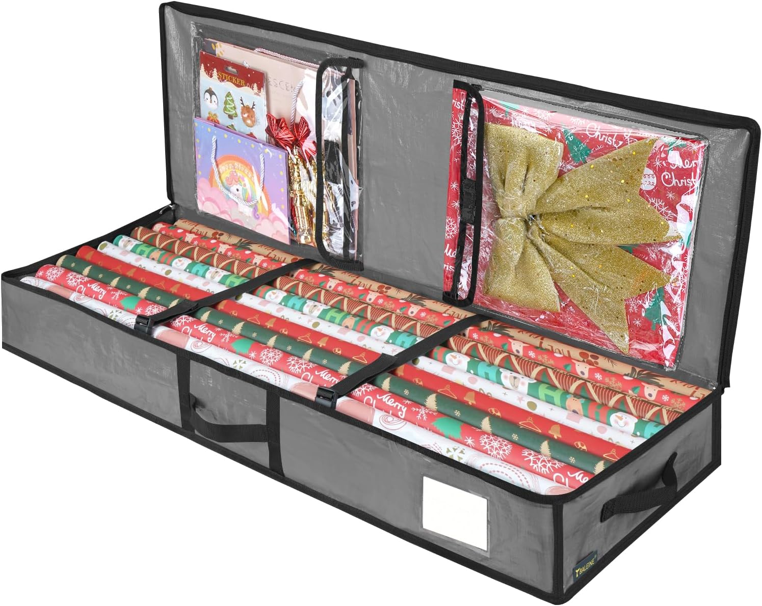BALEINE Christmas Wrapping Paper Storage Organizer, 40