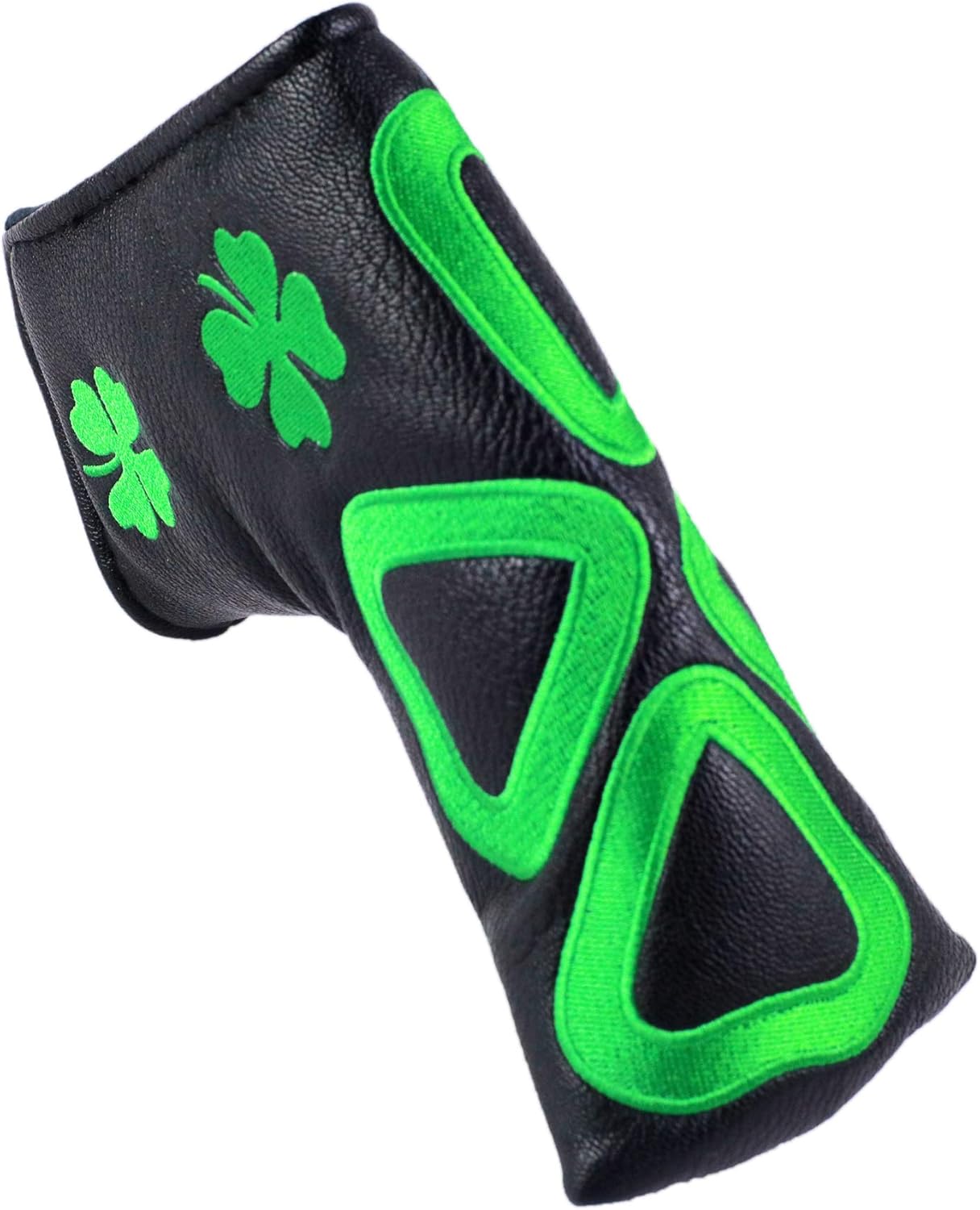 HELLO NRC Golf Headcovers for Putter Black Fourleaf clover golf club