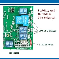 Vista 5 de Reemplazo actualizado para placa de circuito de control de horno PCBBF112S, placa de control de horno 50A55-743, PCBBF110, PCBBF110S, PCBBF112