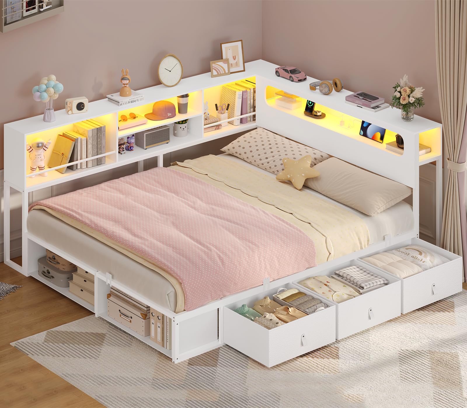 ADORNEVE Corner Daybed
