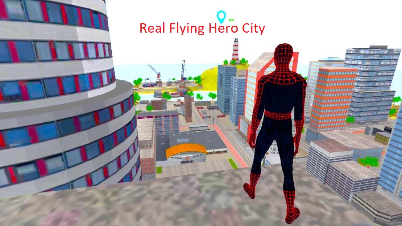 Real Flying City Survival Hero Open World Fighting Game App on the