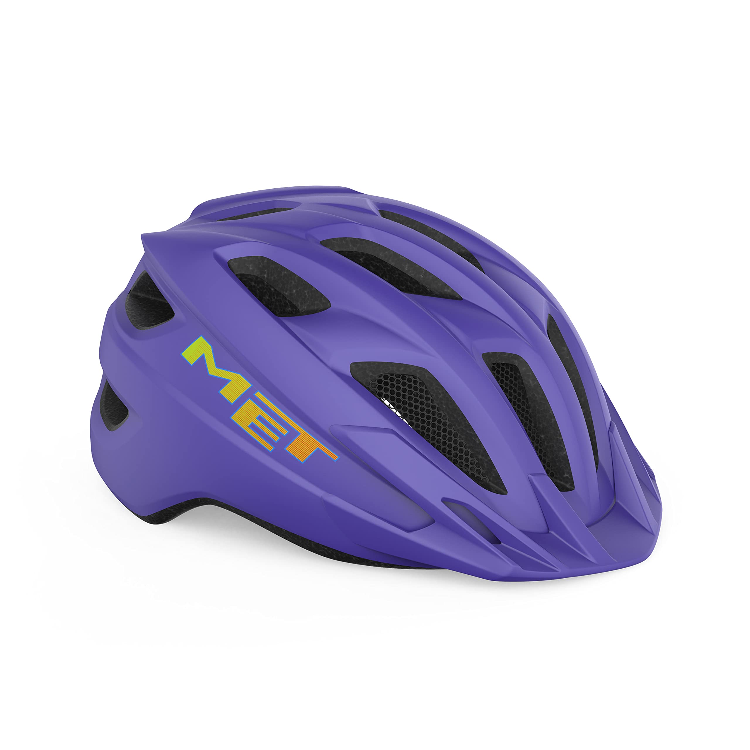MET - Crackerjack Children's Cycling Helmet In Purple One Size (52-57 cm)