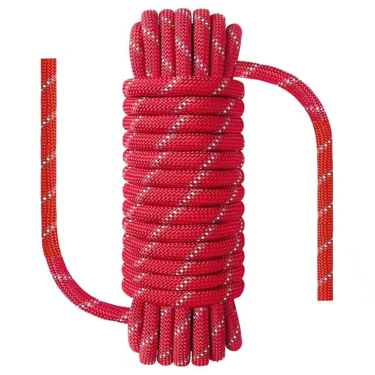 Corde Flottante Orange 6 Mm X 10 Mètres - Polyvalente, Résistante (4,5KN), Pour Bateau, Camping, Extérieur